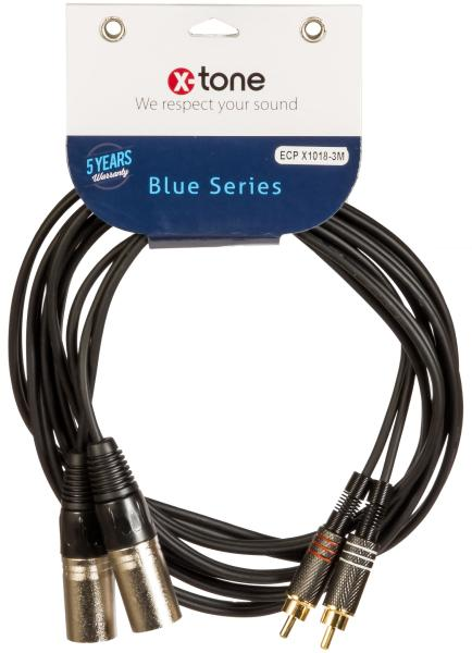 Câble 2 XLR vers 2 RCA (3 m), location Soundcall