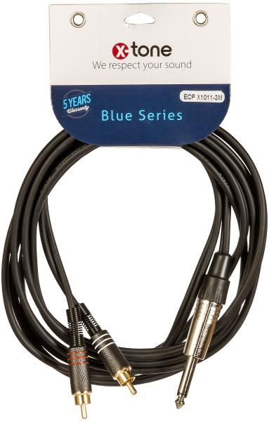 Câble jack 6,35 mm vers 2 RCA (3 m), location Soundcall