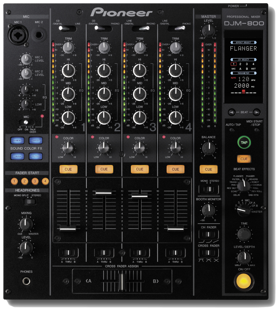 DJM 800 - Location Soundcall