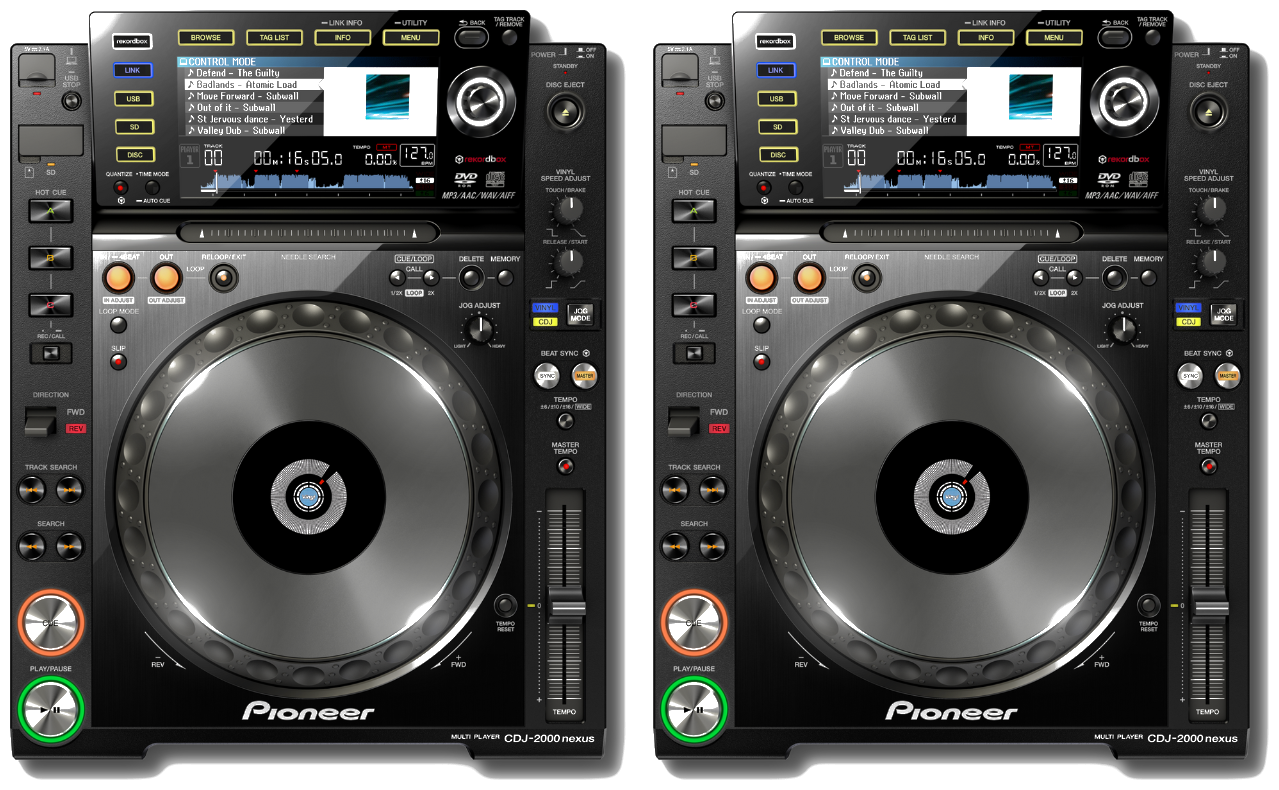 Régie CDJ 2000 Nexus