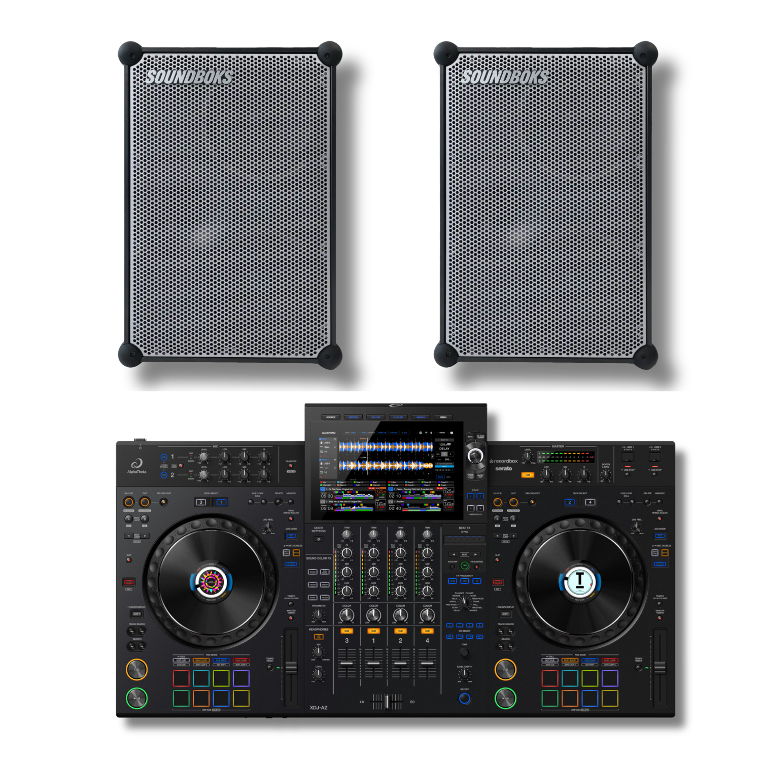 PACK DEEJAY ESSENTIEL AZ - Pioneer XDJ-AZ + 2x Soundboks 4 - Location Soundcall