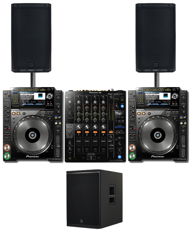 PACK DEEJAY ÉVÈNEMENT + - Location Soundcall