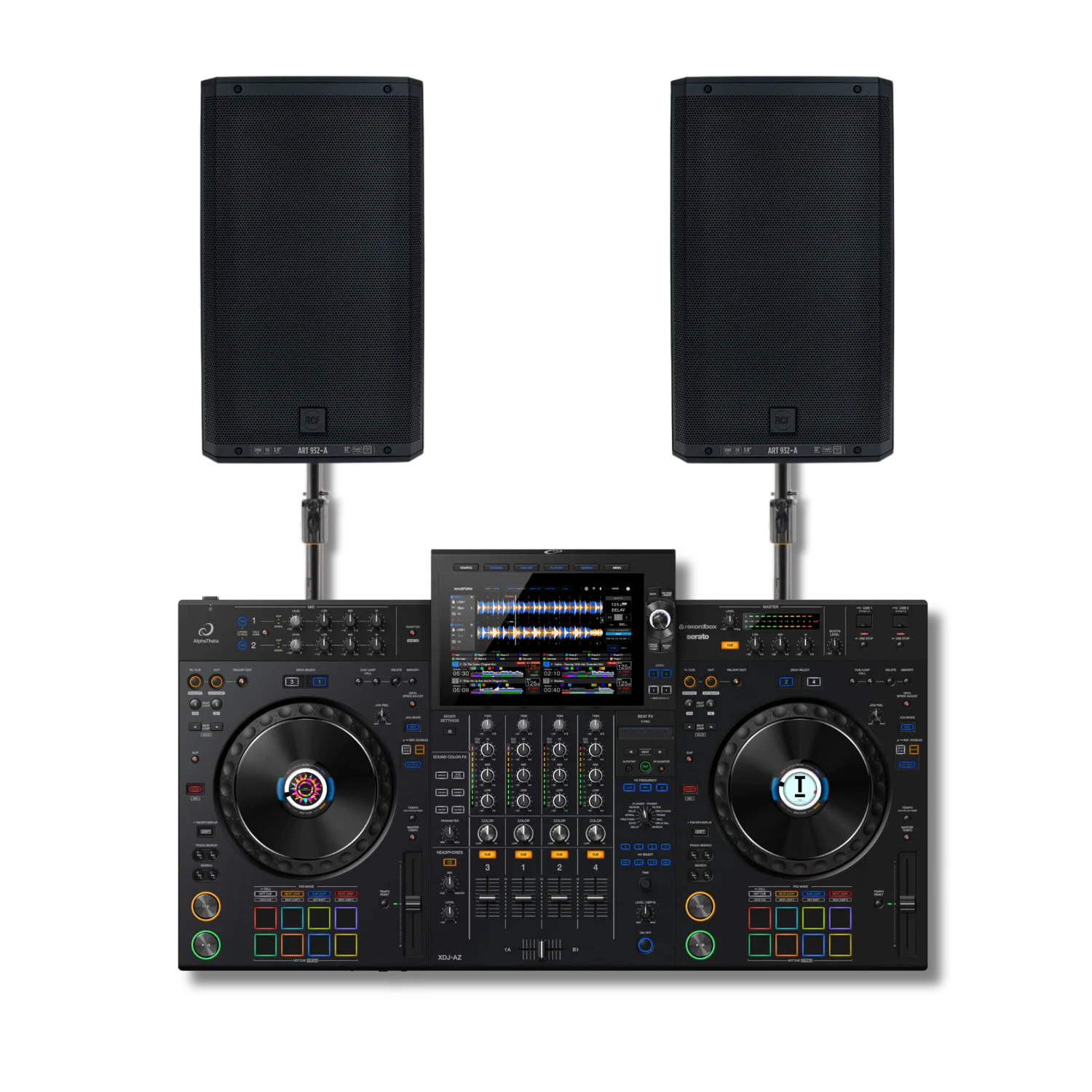 Pack DJ complet avec RCF et Pioneer — en location plutôt qu'en achat