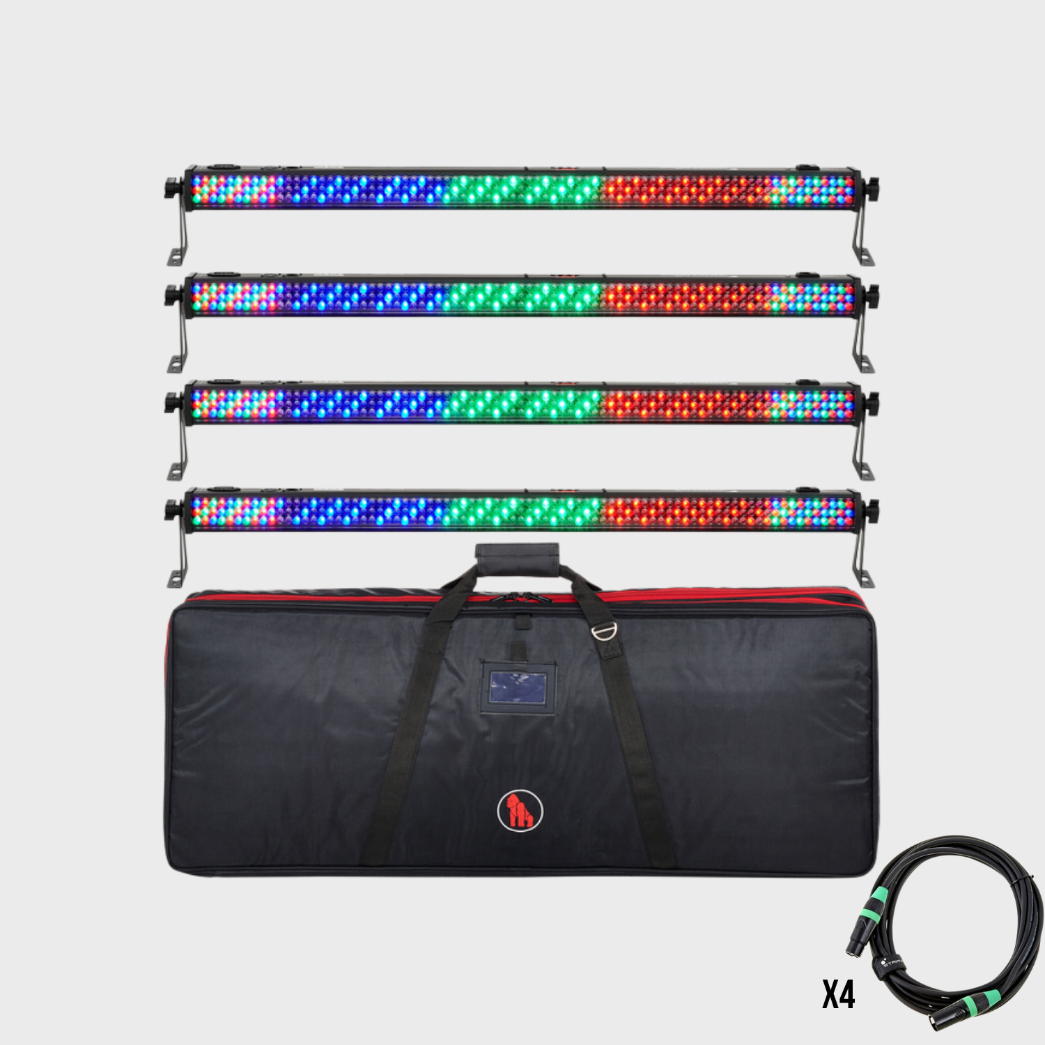 Pack Éclairage Stairville LED Bar x4
