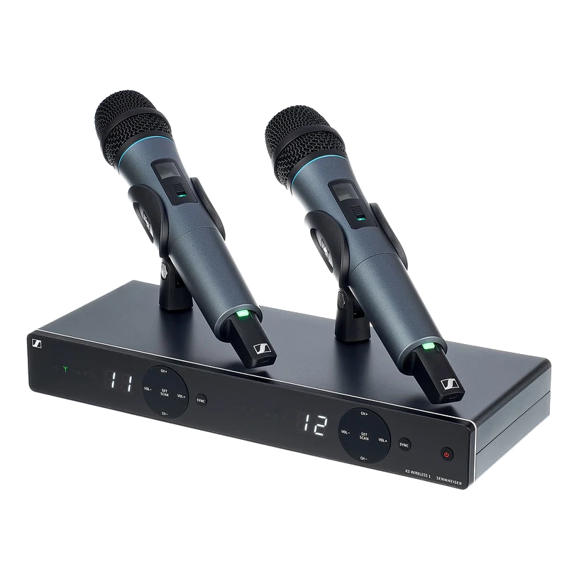 Deux micros sans fil Sennheiser XSW