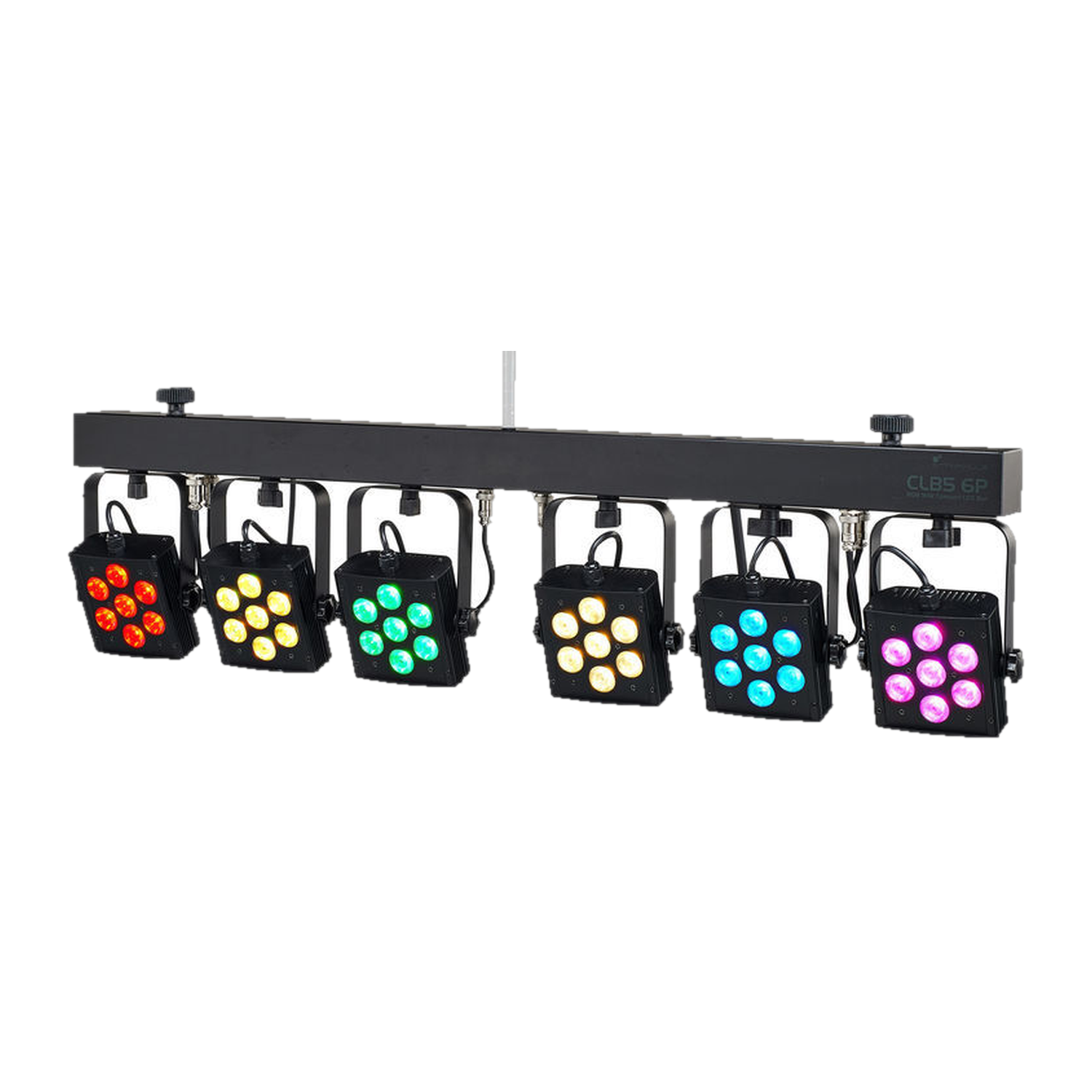 Stairville CLB5 6P RGB WW, barre de 6 projecteurs LED, location Soundcall